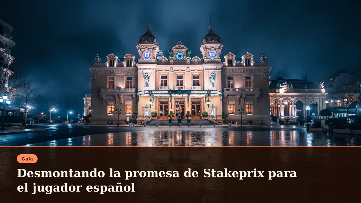 Desmontando la promesa de Stakeprix para el jugador español