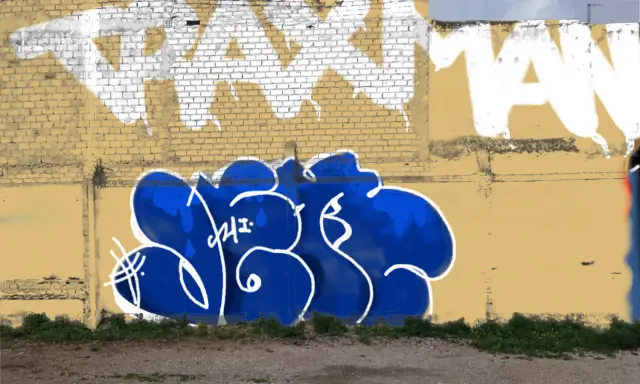 Graffiti artwork by JERR