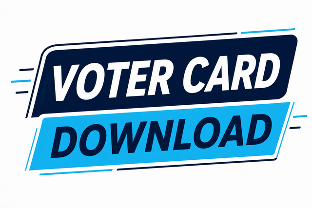 Voter Card Download
