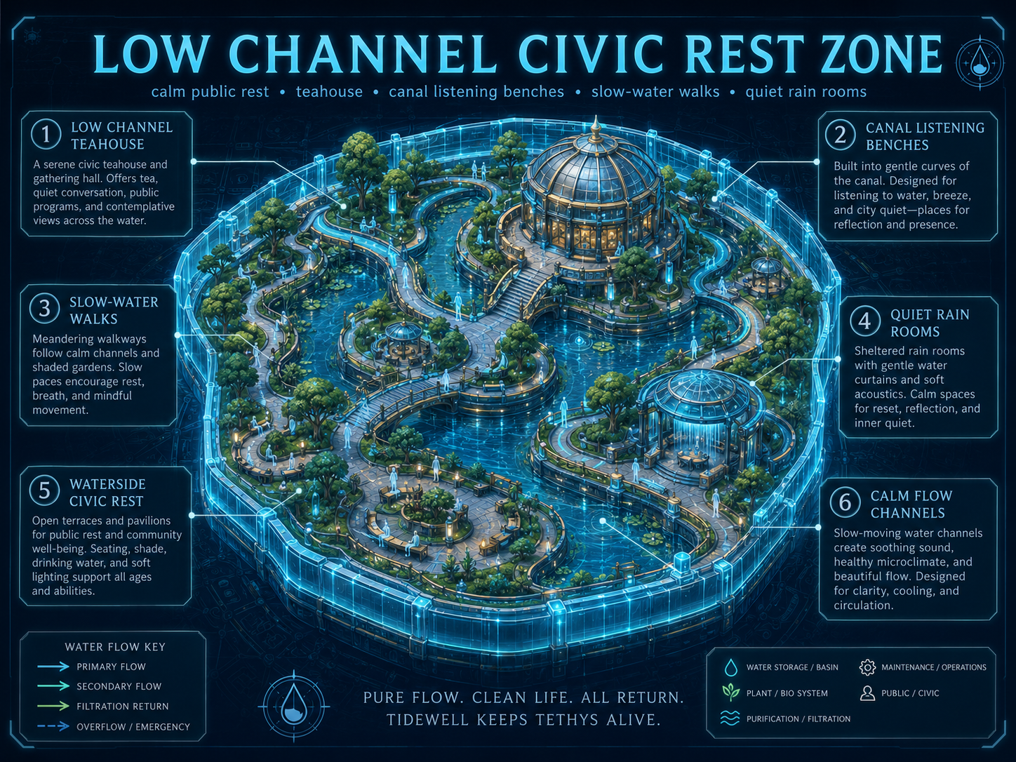 Low Channel Civic Rest Zone