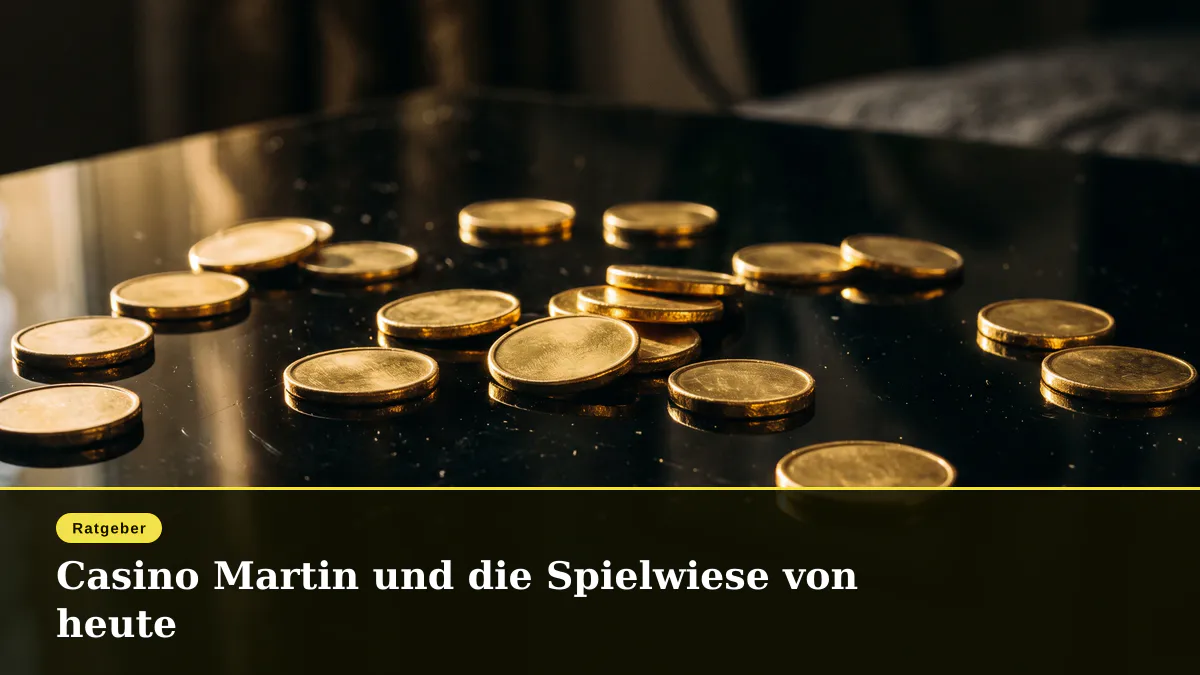 Casino Martin und die Spielwiese von heute