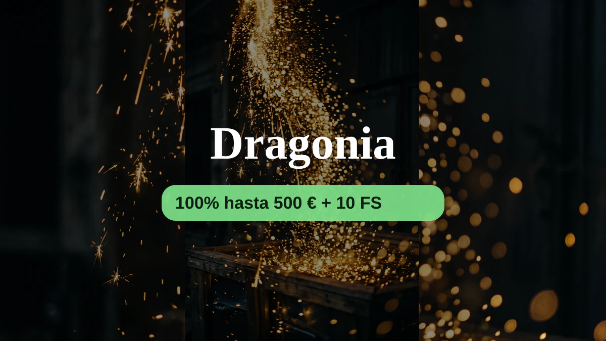 Dragonia casino — bono de bienvenida 100% hasta 500 € + 10 FS, pagos: Visa, Mastercard, Skrill, Neteller, Paysafecard