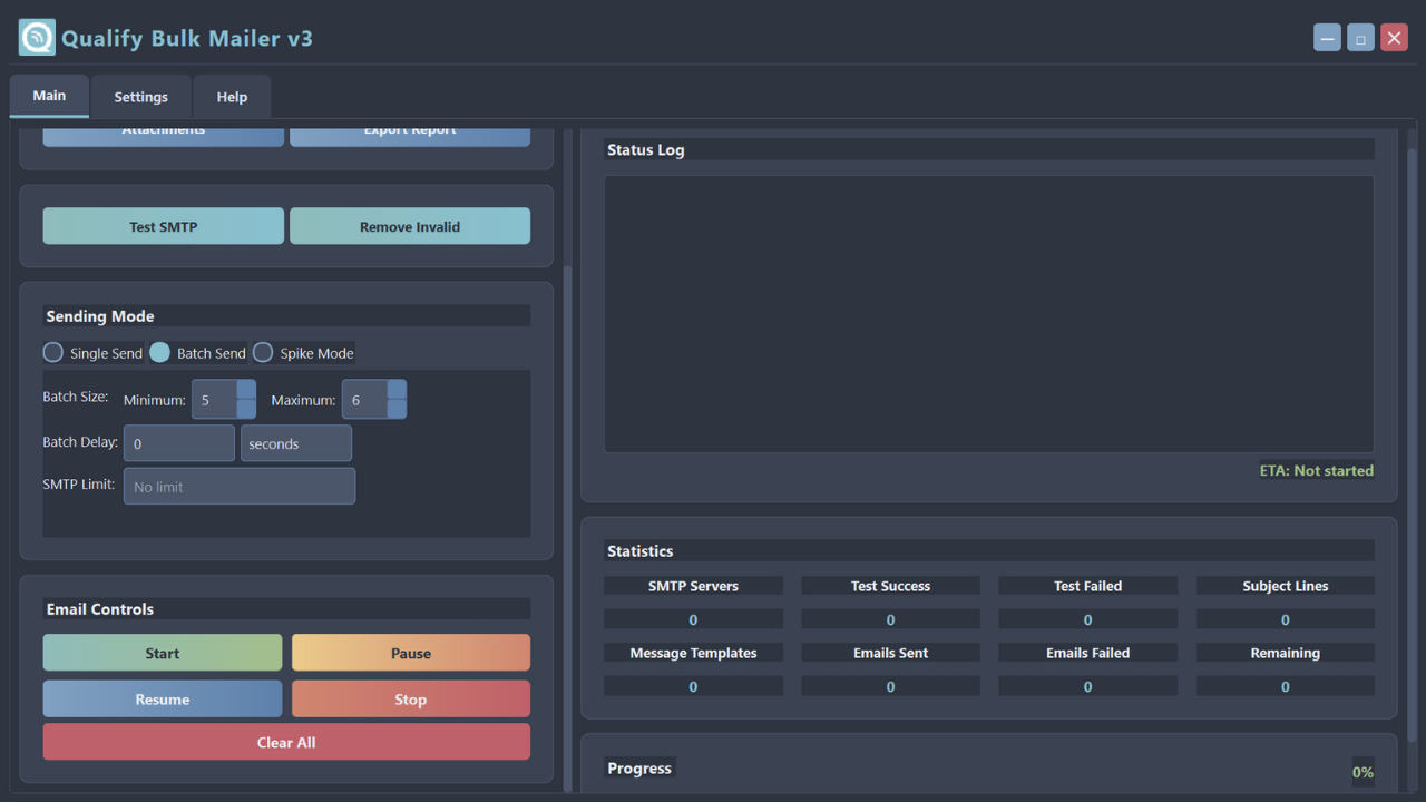 Qualify Bulk Mailer - Bulk Email Sender Software + Full Reseller + (License Generator)
