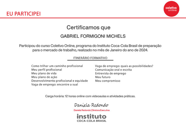 certificado