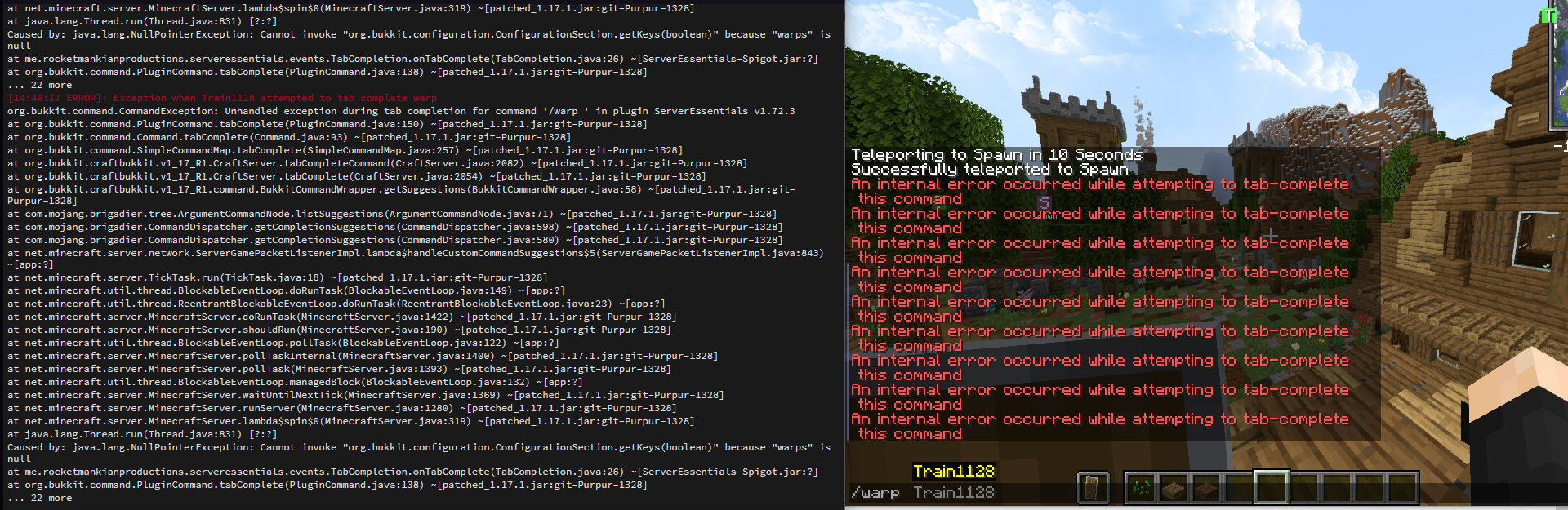 Spigot - Server Essentials | Page 9 | SpigotMC - High Performance Minecraft