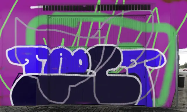 Graffiti artwork by taost