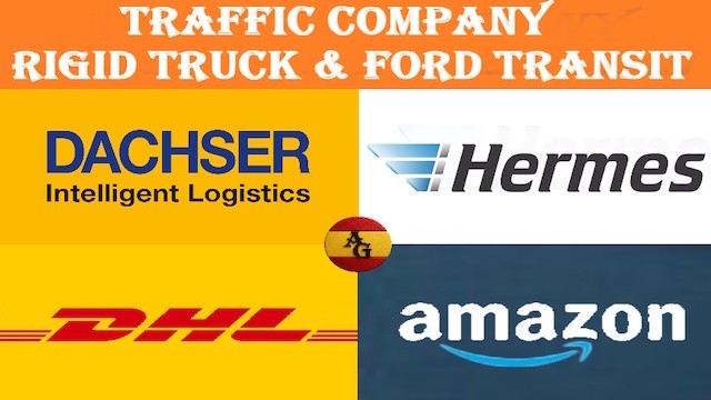 Traffic Company Truck & Trailer Skin