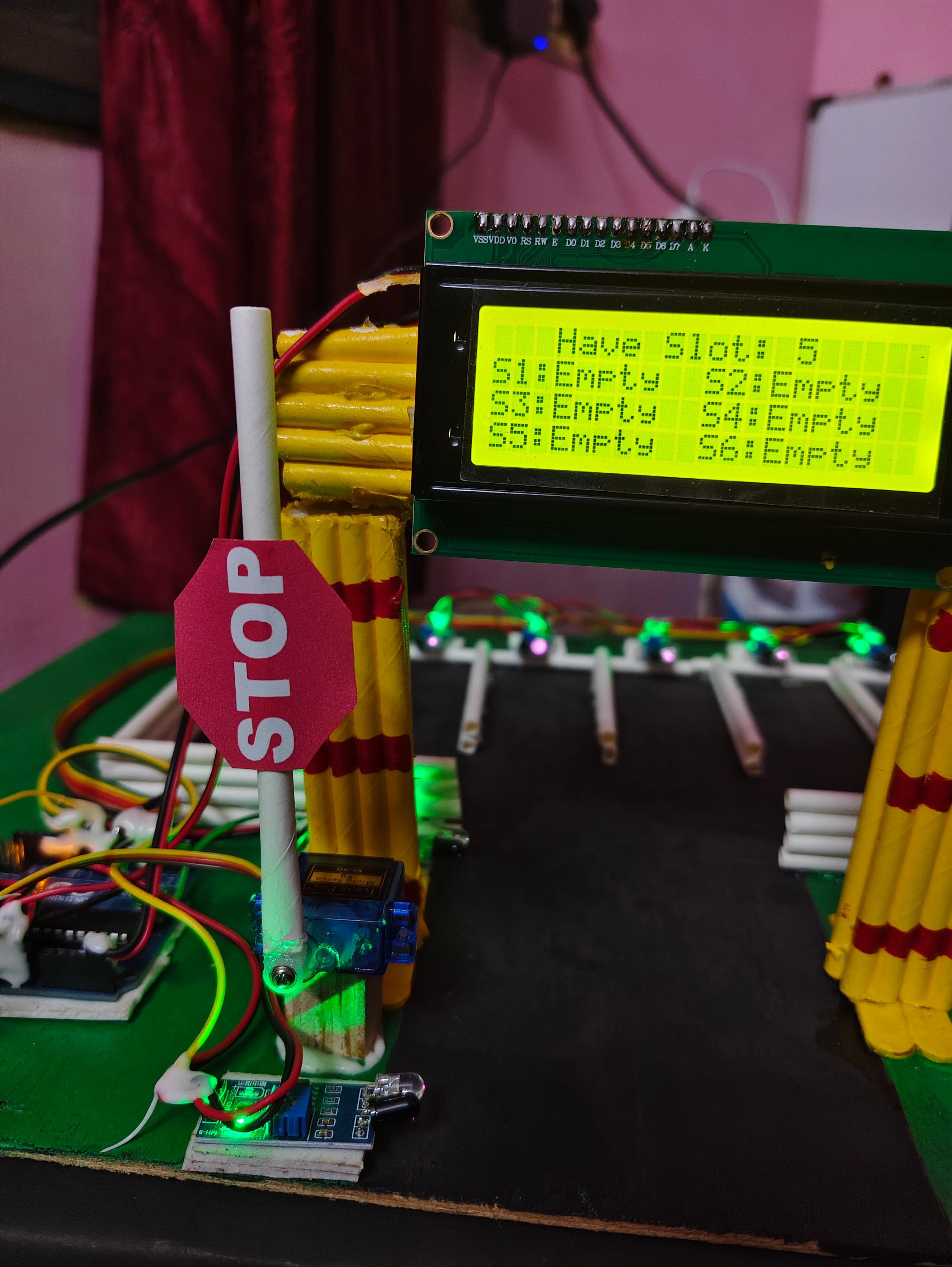 IoT parking screenshot