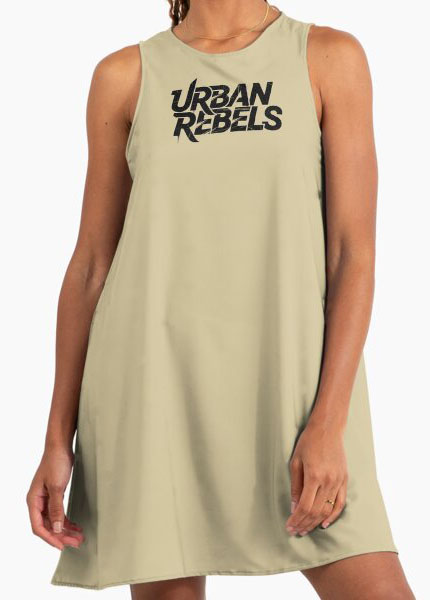 Urban Rebels Distressed Interlocking Dress