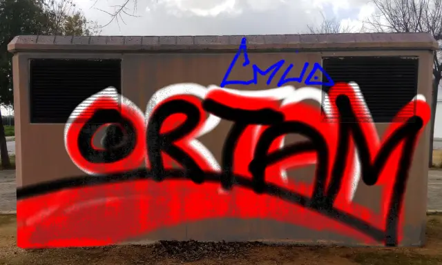 Graffiti artwork by Cmudikk
