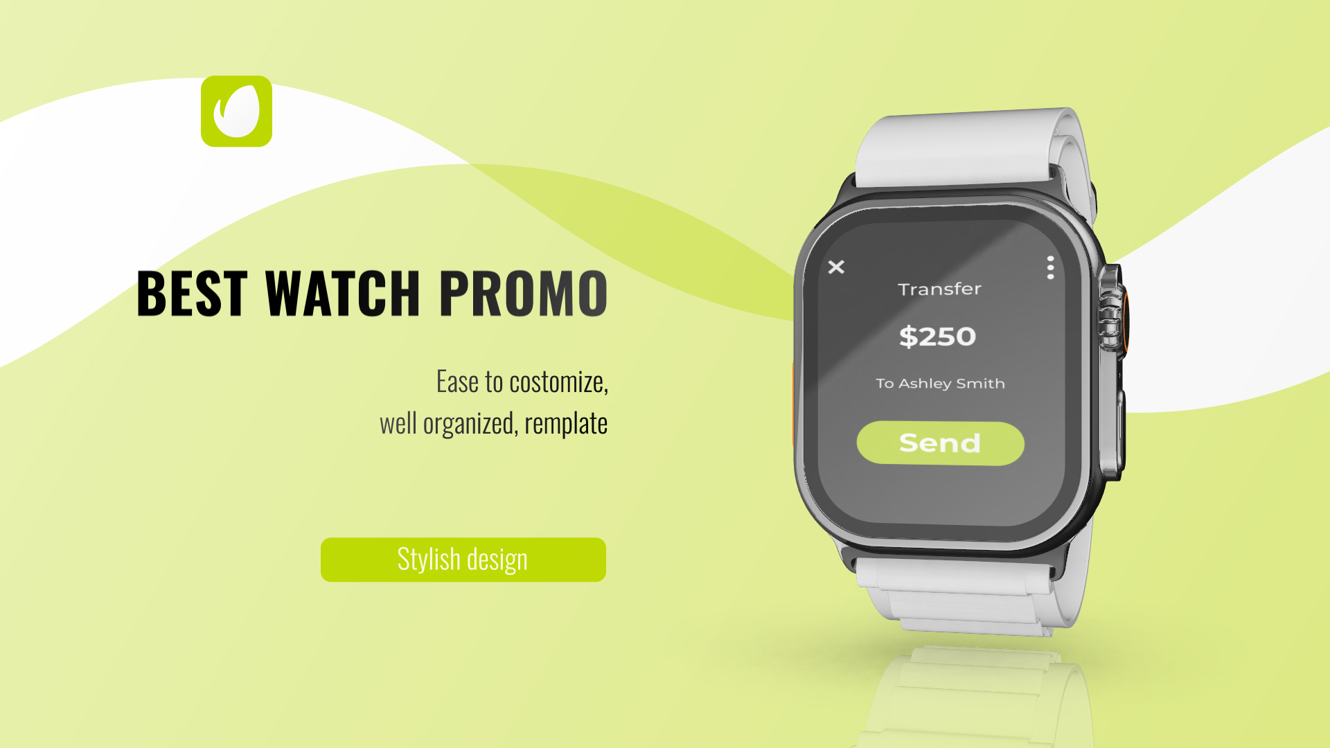 Smart Watch App Promo Smart Watch App Promo