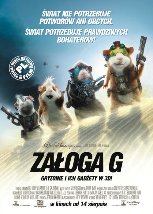 Załoga G / G-Force (2009) PLDUB.m1080p.WEB-DL.X264-Kbuso | Polski Dubbing