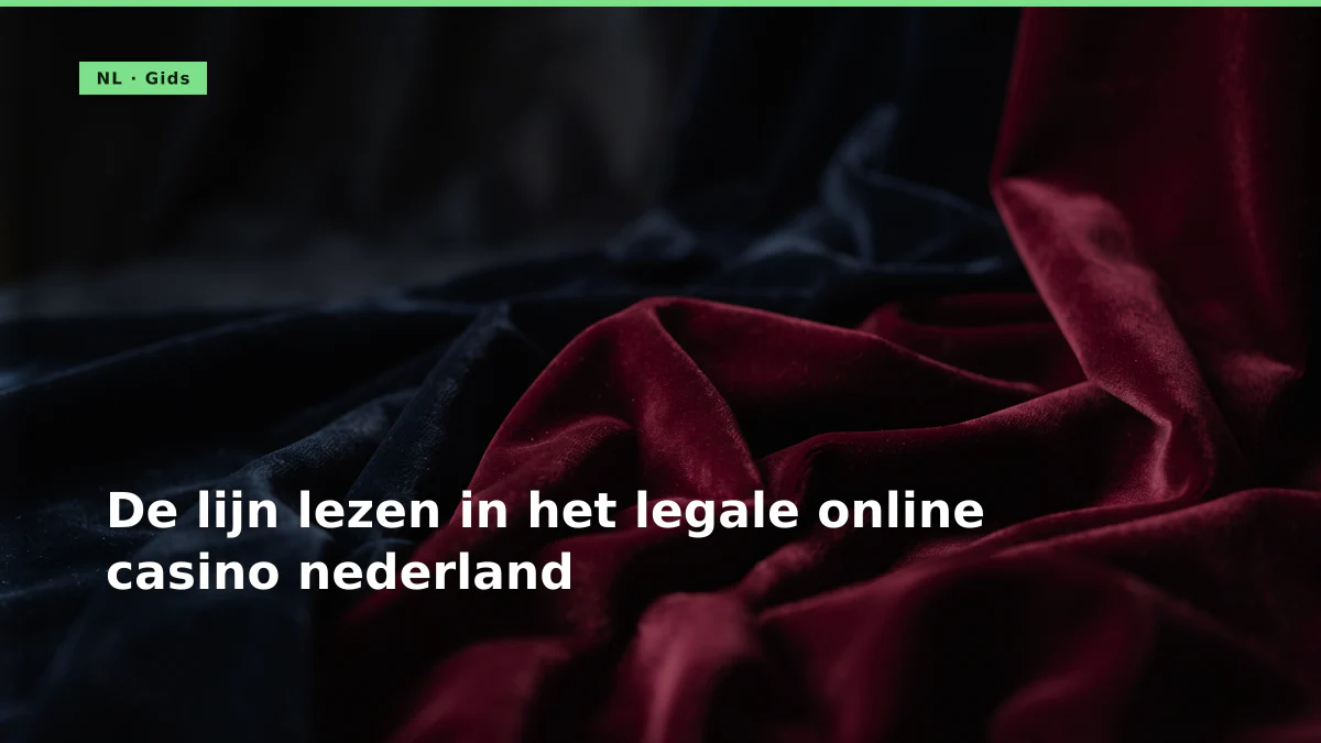 De lijn lezen in het legale online casino nederland