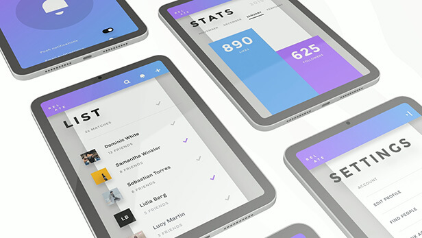 Tablet App Promo - Website Presentation Tablet App Promo - Website Presentation