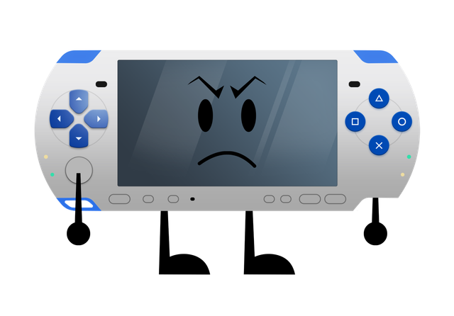PSP-3000-Full-Body-BFDI-Style-Extreme-Angry