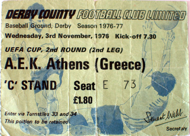 DERBY COUNTY AEK
