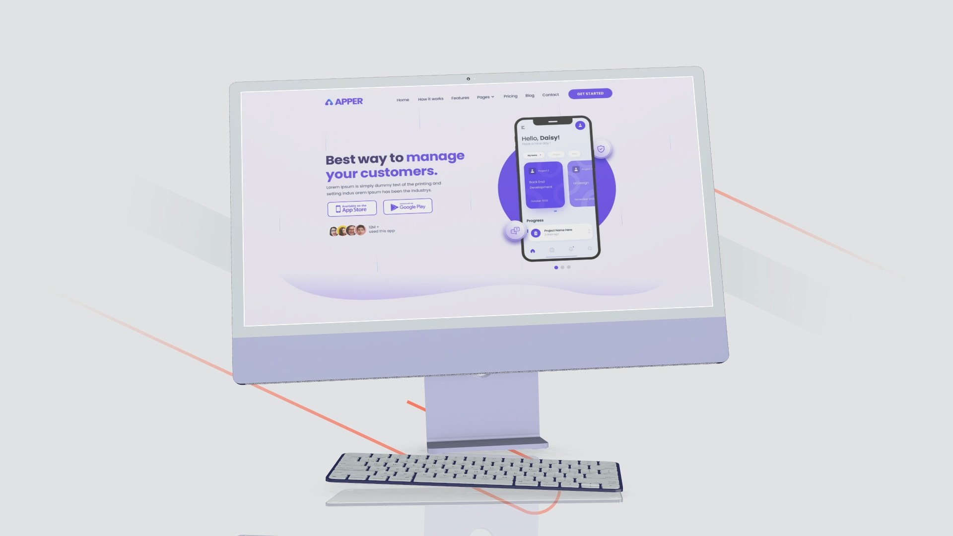 Web Promo Desktop Mockup Web Promo Desktop Mockup