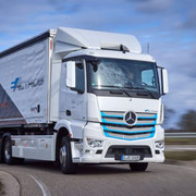 Mercedes-Benz eActros проходит эксплуатационные испытания в Европе.