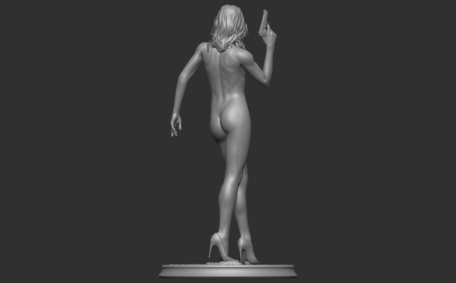 nude back