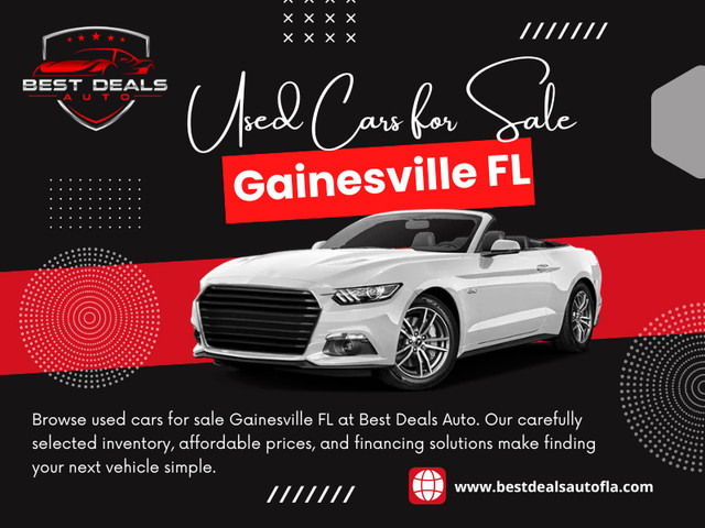 When searching for Used cars for sale Gainesville FL, buyers should look beyond the price tag and consider. A vehicle purchase is not only a financial decision; it is also a decision about reliability and confidence.

Click here for more information: https://www.bestdealsautofla.com/inventory/

Best Deals Auto

Address: 3432 N Main St, Gainesville, FL 32609, United States
Phone No: +13523167767
Email: Sales@bestdealsautofla.com
Find Us On Google: https://maps.app.goo.gl/NcDiaXYz3njbZHuF6

Read Our Blogs:
https://bestdealsautofla.wordpress.com/
https://bestdealsautofla.wixsite.com/bestdealsauto/
https://694509e9a2cf4.site123.me/

More Links:
https://heylink.me/bestdealsautofla/
https://www.apsense.com/user/bestdealsautofla
https://www.magcloud.com/user/bestdealsautofla