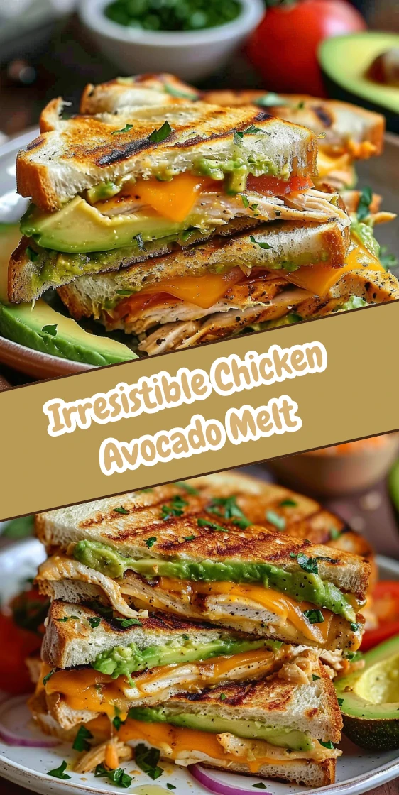 Chicken Avocado Melt Sandwich You’ll Crave