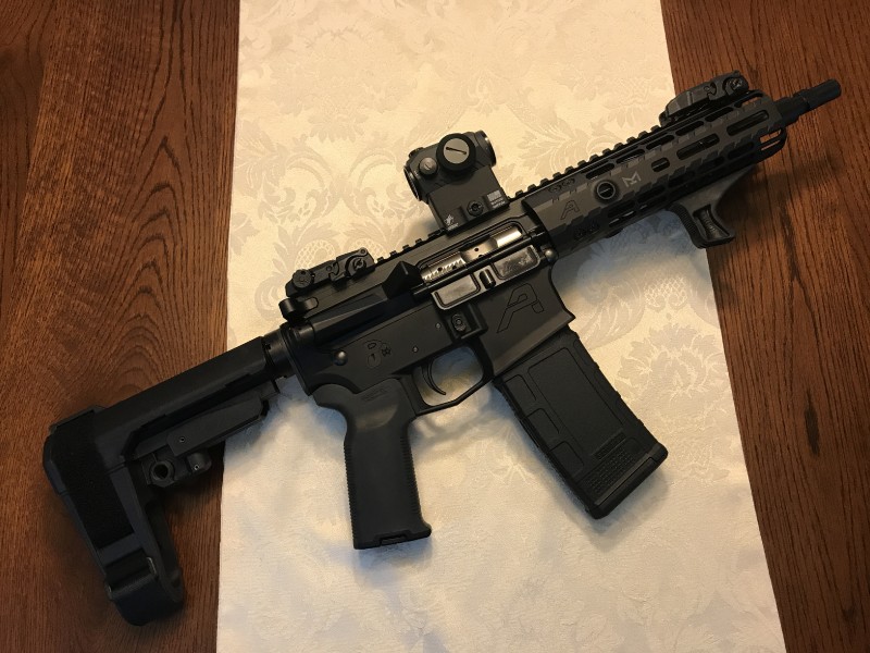 Hello, and this is my first AR build, .300 blk pistol > AR Pistols