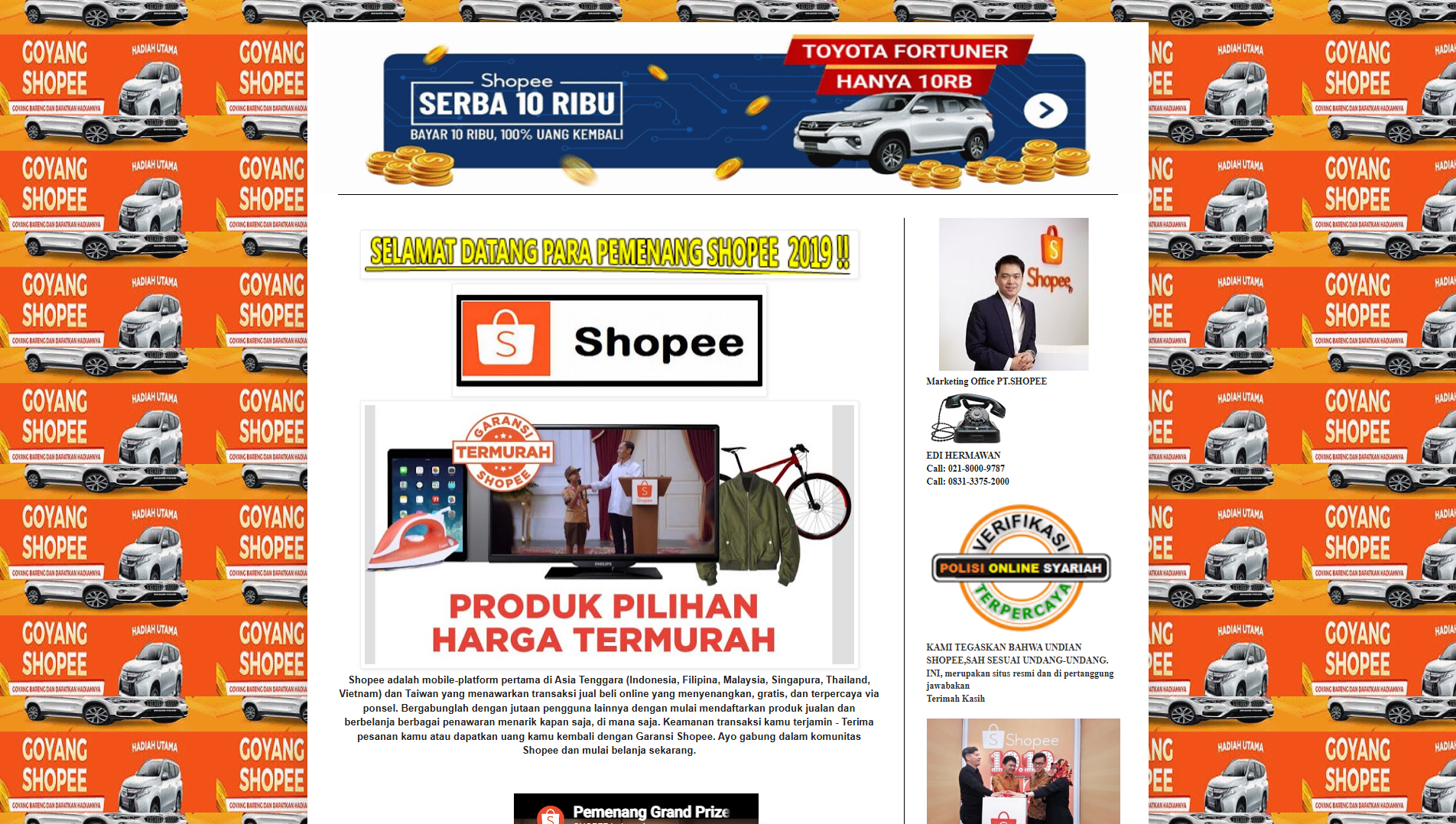 Screenshot of shopee-002.blogspot.com