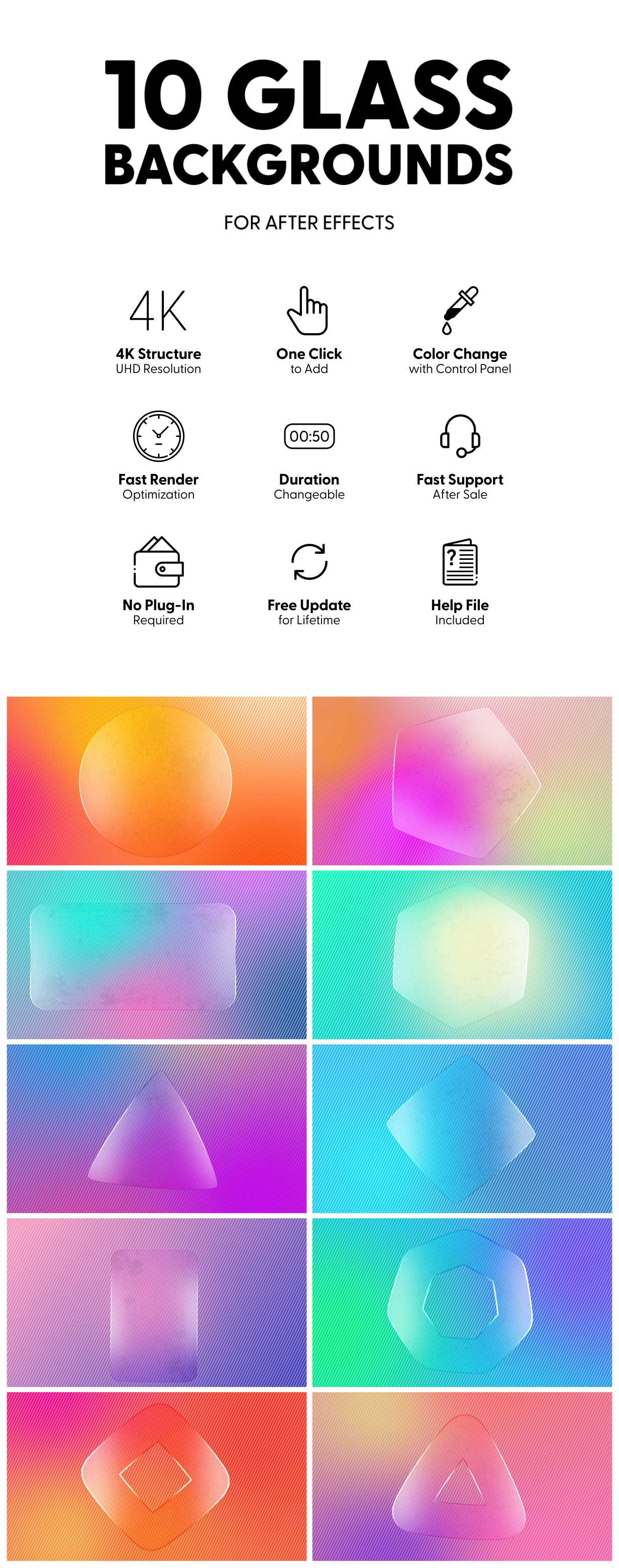 Glass Backgrounds - 2