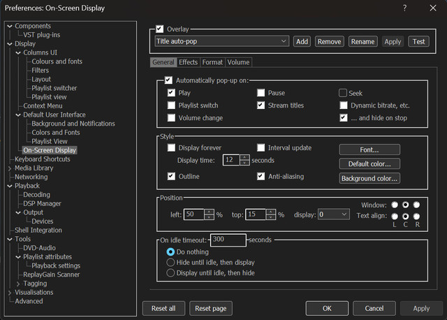 On-screen-Display-settings-wrong
