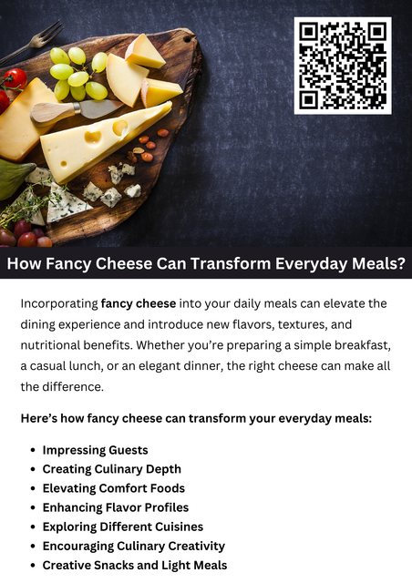 Incorporating fancy cheese into everyday meals can elevate your culinary experience significantly. From rich, creamy brie to sharp, aged cheddar, gourmet cheeses add unique flavors and textures to dishes. Whether sprinkled over salads, melted into pasta, or served on charcuterie boards, these cheeses enhance simple recipes and create a sense of indulgence. Experimenting with different varieties can inspire creativity and bring new life to your daily cooking. To know more visit here https://www.goharvestmarket.com/our-story/cheese-shop/