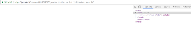 blog blank screen