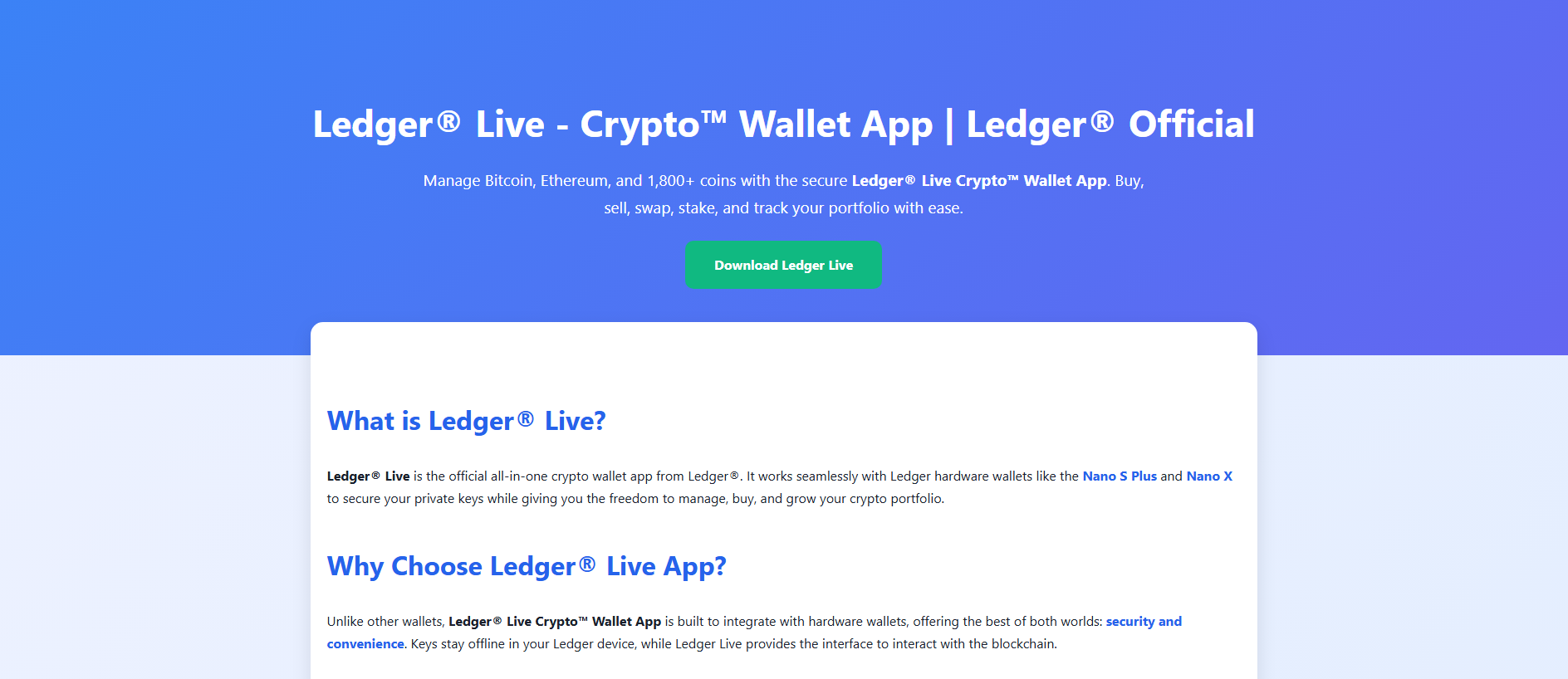 Screenshot of lejer-live-start.pages.dev