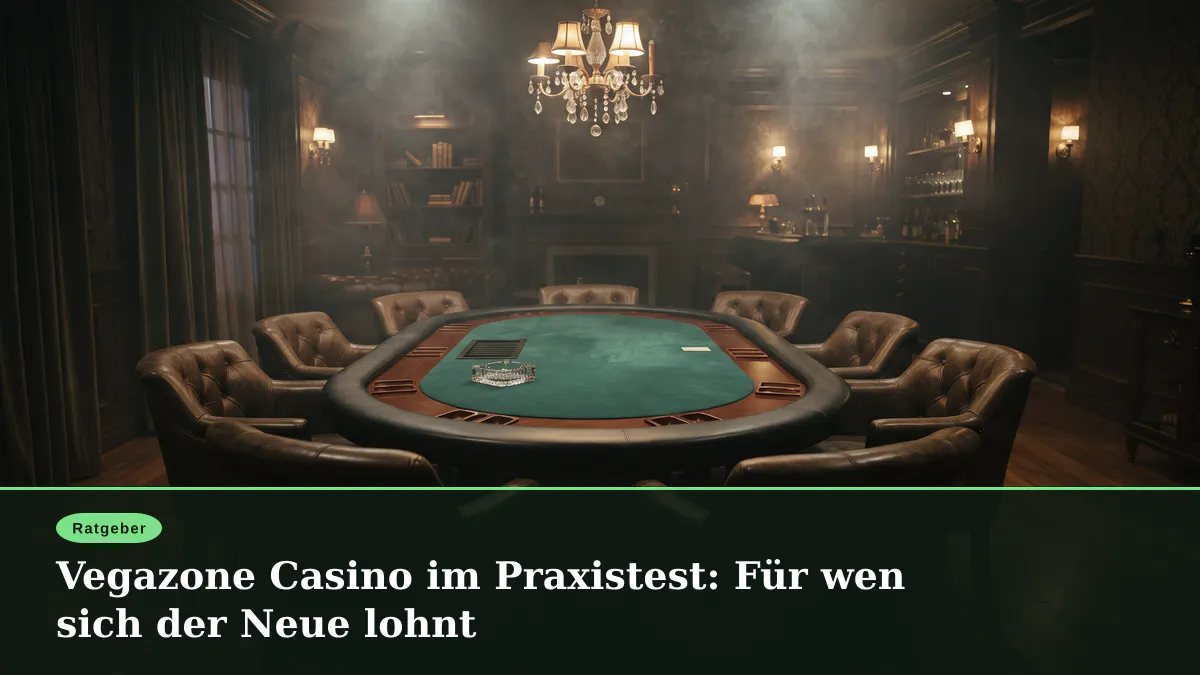 Vegazone Casino im Praxistest: Für wen sich der Neue lohnt