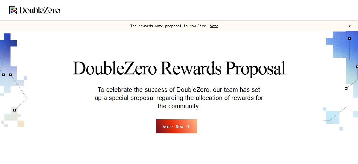 Stored capture of vote-doublezero.xyz