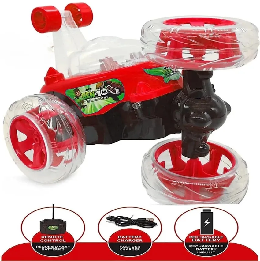 Remote Control Light & Sound Stunt Car photo 6