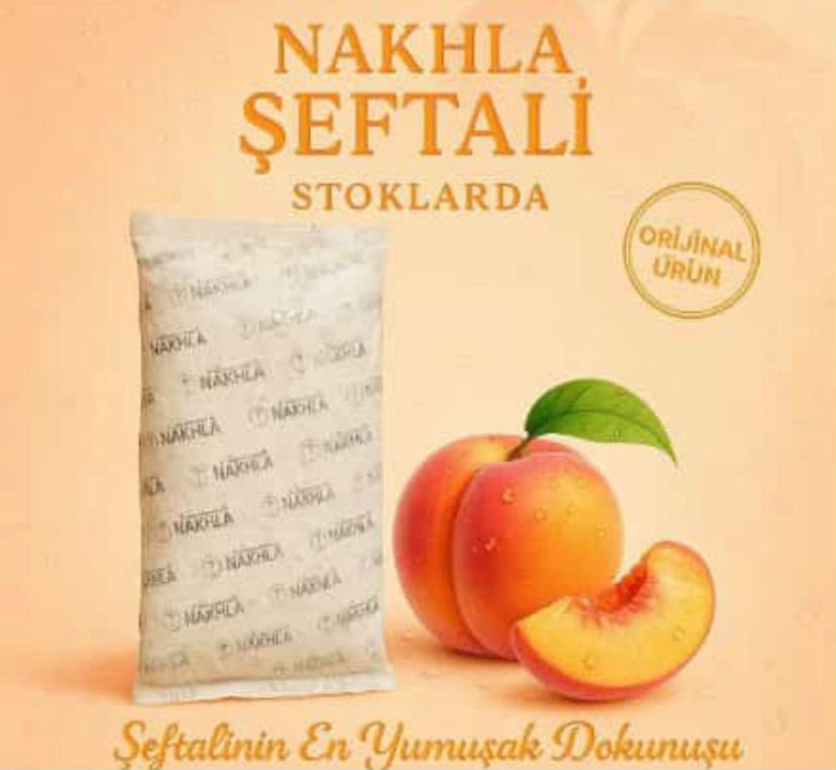 Nakhla Şeftali izmir 250 gr Nargile Tütünü