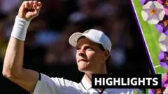 Sinner Overcomes Injury Scare to Win Wimbledon Opener