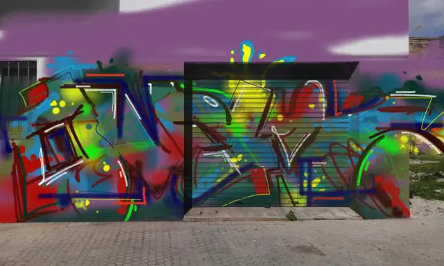 Graffiti artwork by PSYCHO70s
