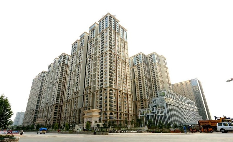 Luxury apartments in Hitec City Hyderabad for sale high-rise view