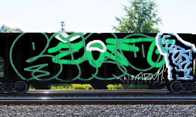Graffiti artwork by DECAY
