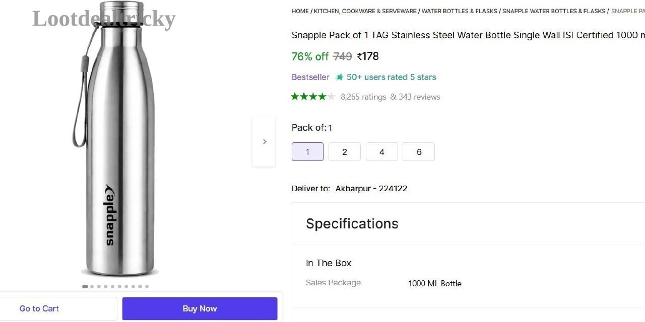 snapple Tag Ss – Just ₹178 | Exclusive Sale Discount snapple Tag Ss – Just ₹178 | Exclusive Sale Discount