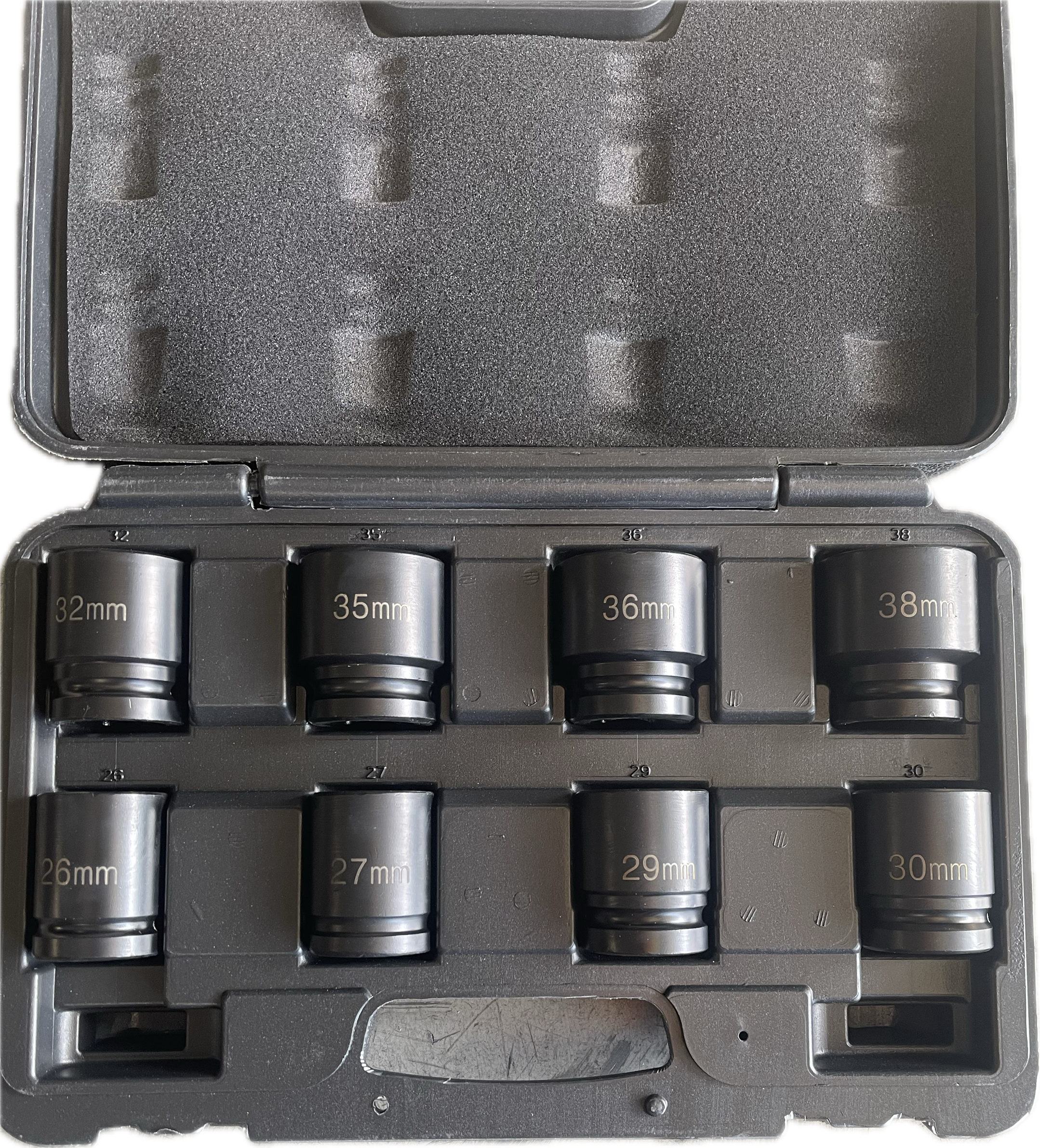 IMPACT SOCKET SET METRIC 8 PIECE 3/4DR