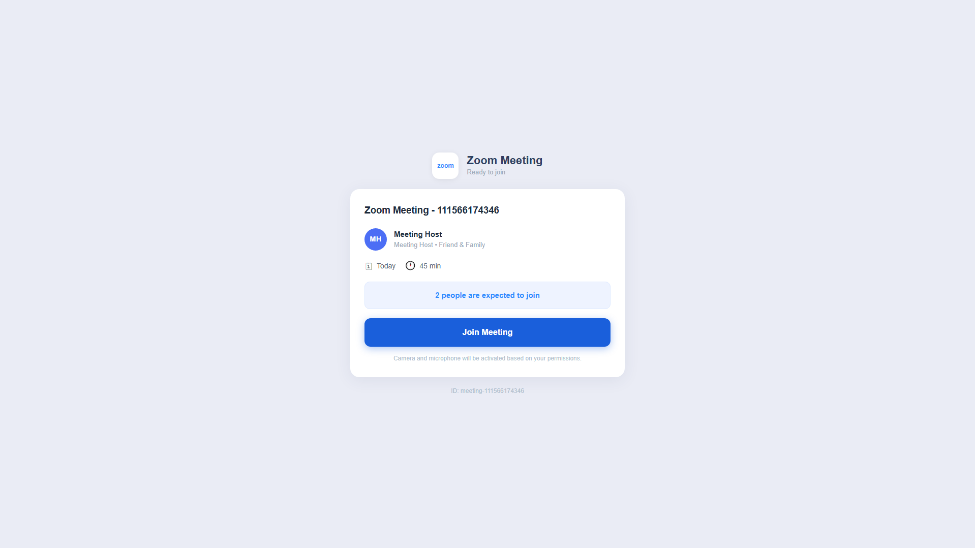Forensic screenshot of zoom-meet-invite.site showing the phishing page layout
