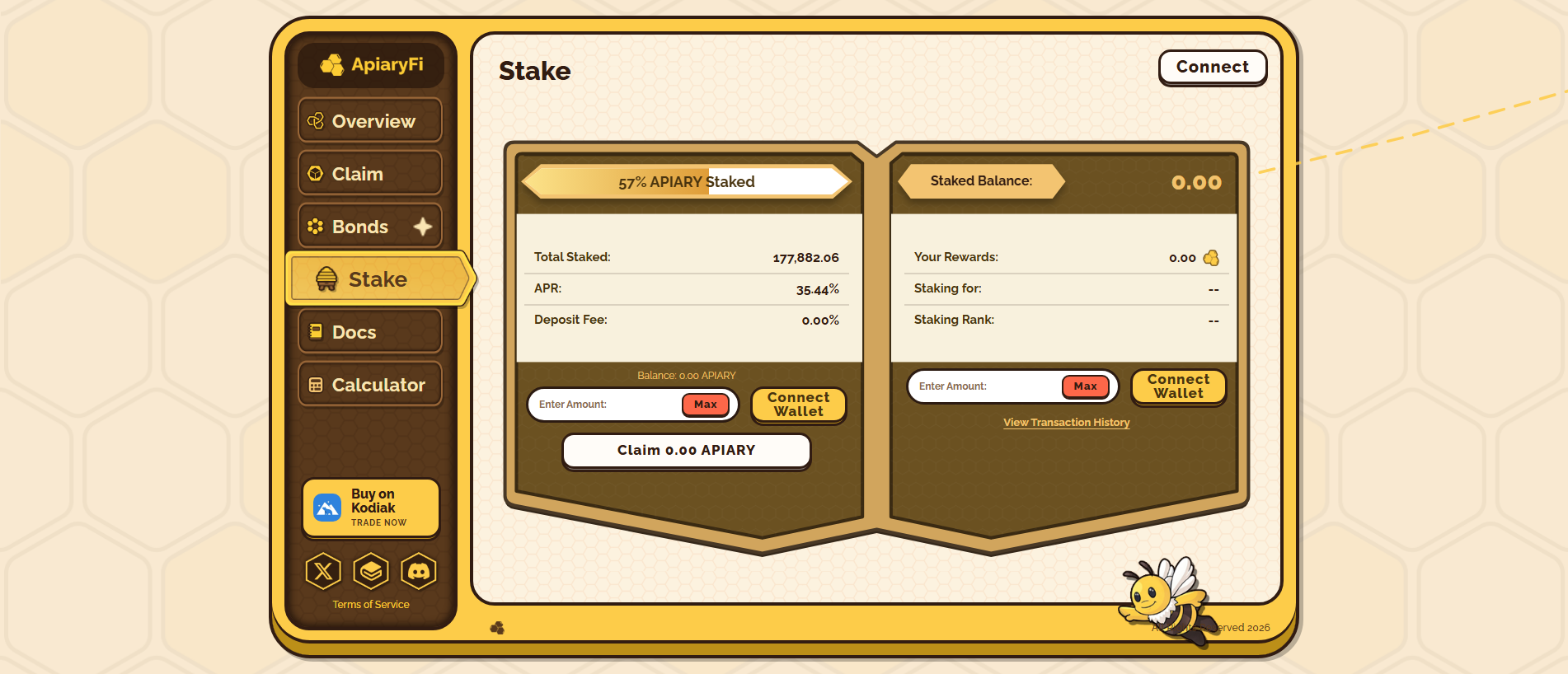 Stored capture of apiary.lat