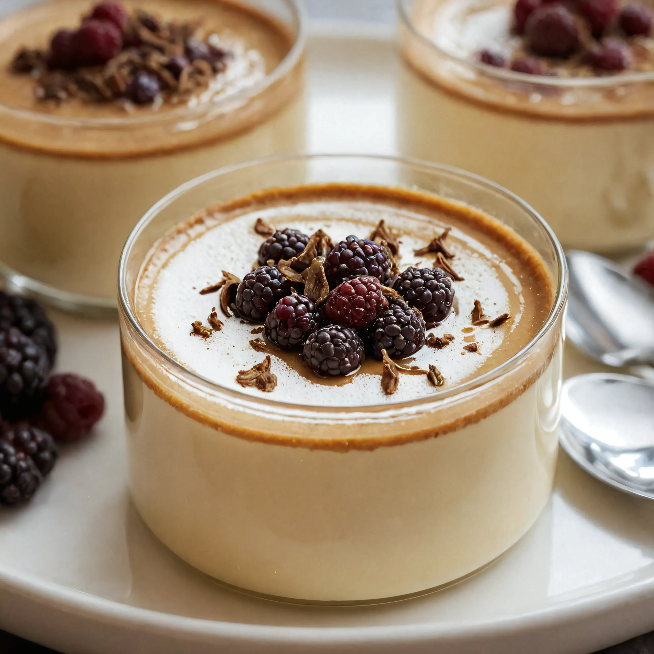 Espresso Panna Cotta Prep