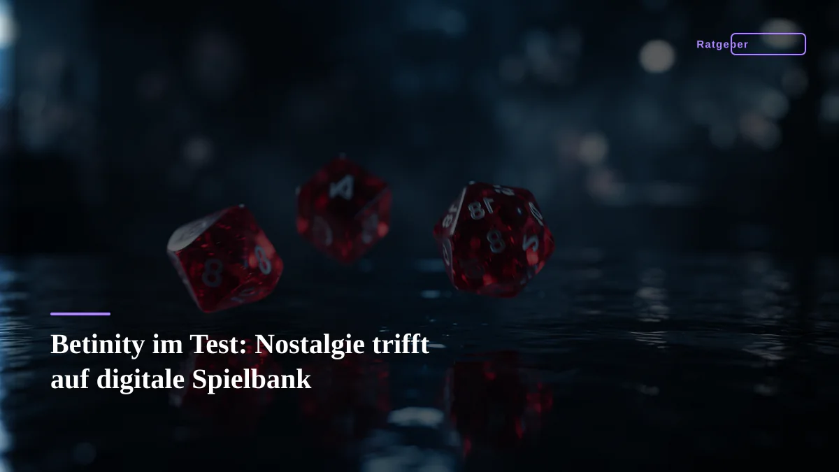 Betinity im Test: Nostalgie trifft auf digitale Spielbank