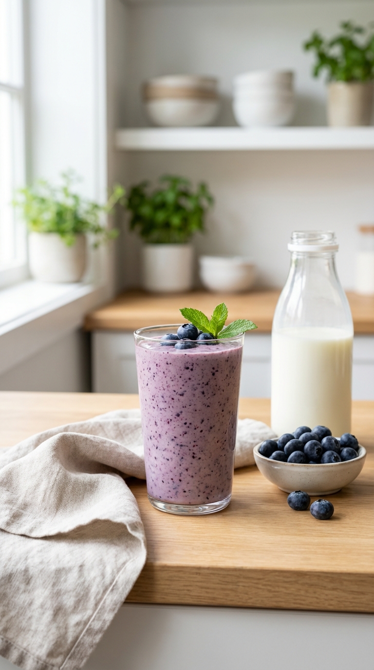 Creamy Blueberry Kefir Blend — Packed with Probiotics