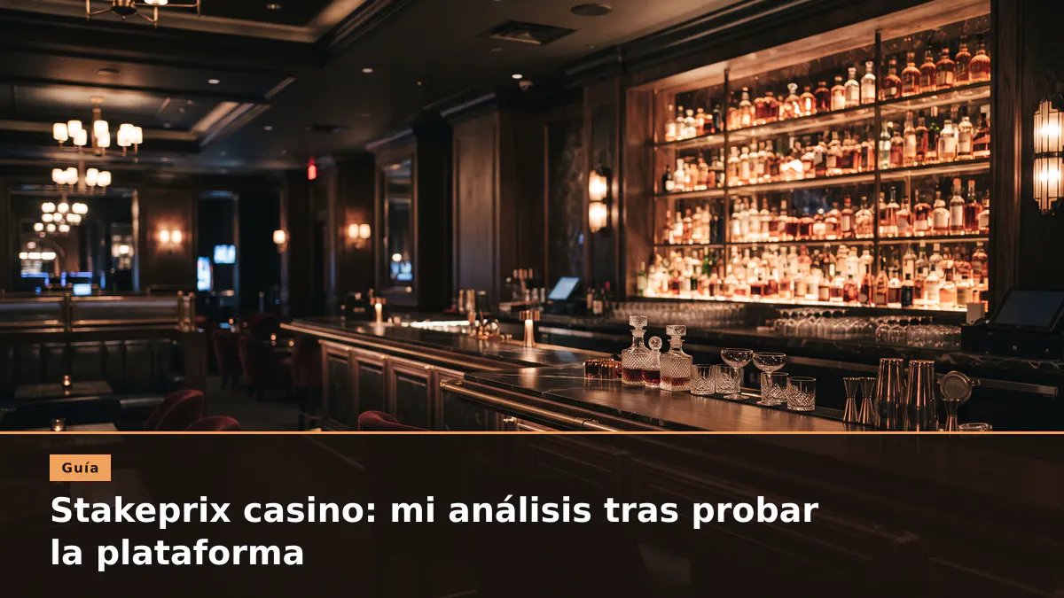 Stakeprix casino: mi análisis tras probar la plataforma