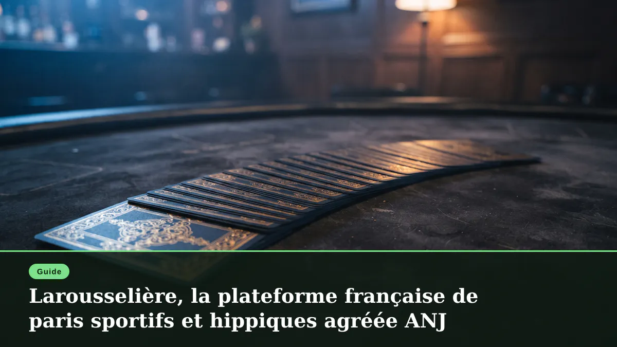 Larousselière, la plateforme française de paris sportifs et hippiques agréée ANJ