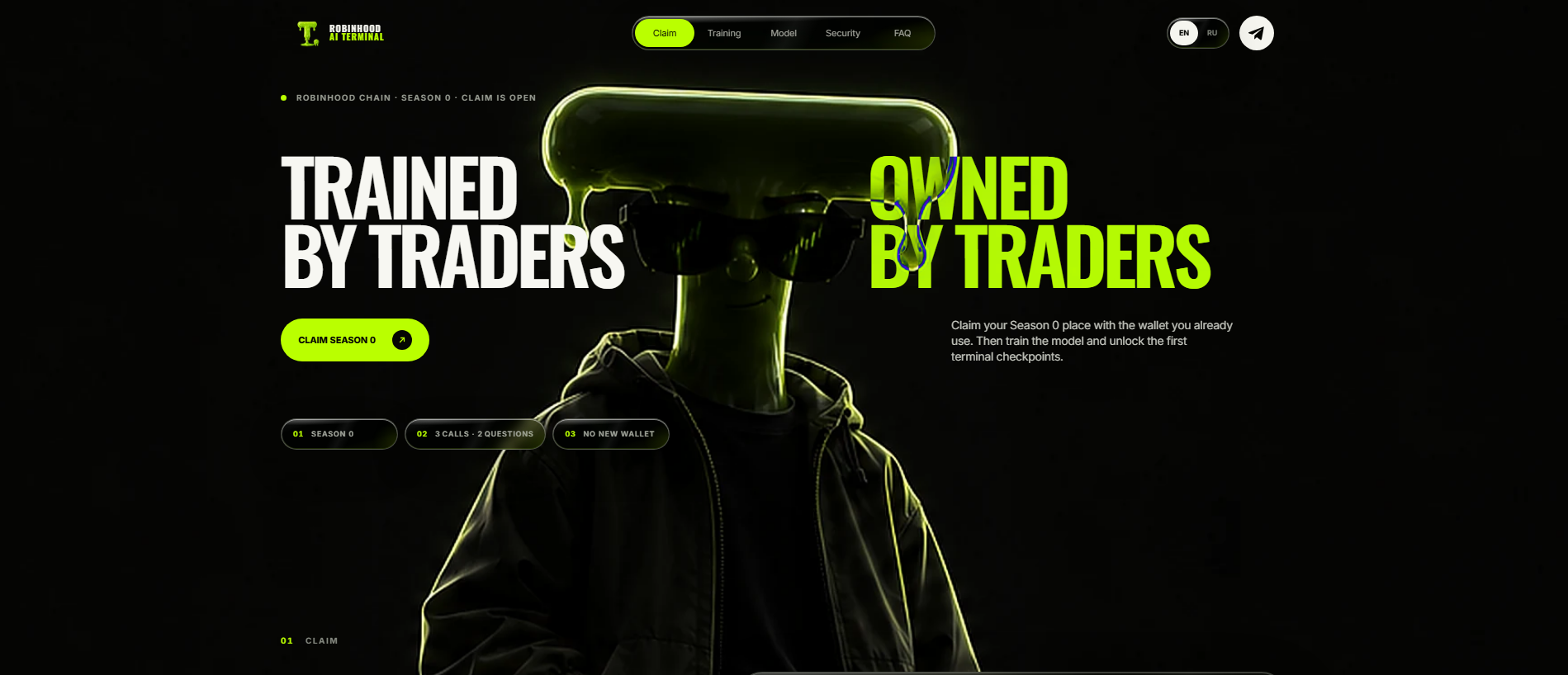 Stored capture of robinhoodterminal.com